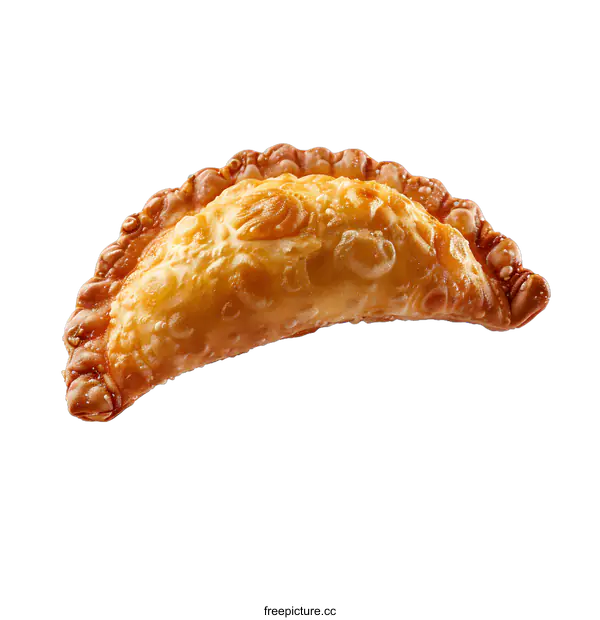 [Transparent Background PNG]Deep-fried beef empanada