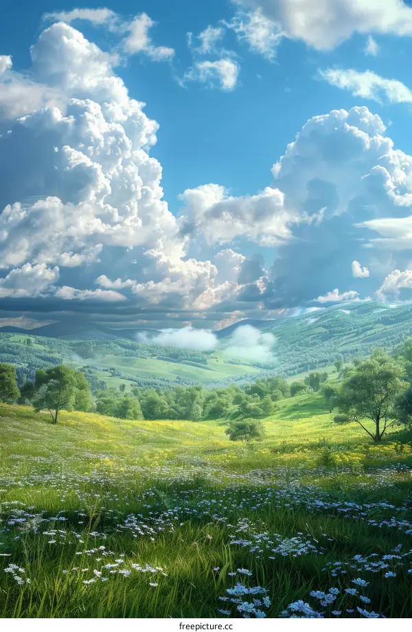 A Vast Tapestry of Life: Spring's Meadow Blooms