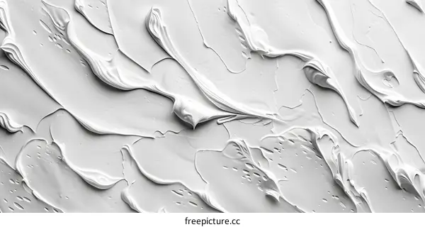 White Texture Paint Background Abstract