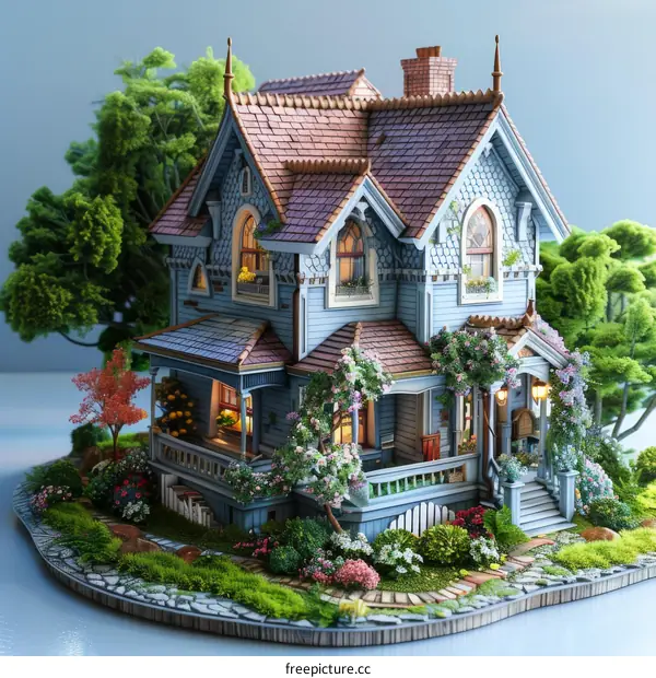 Charming Miniature Cottage