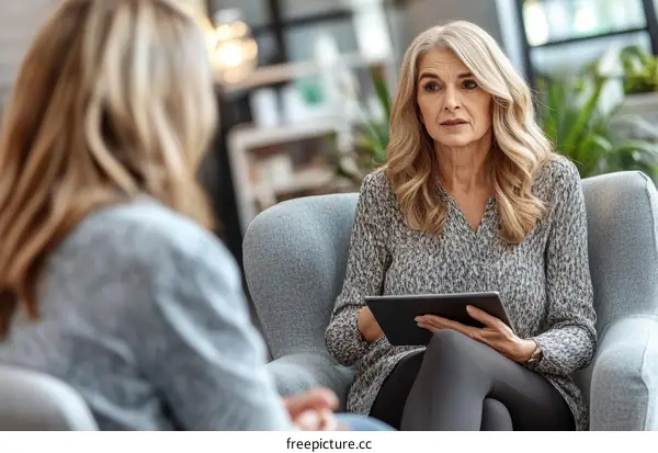 Two Women in a Consultation Setting
