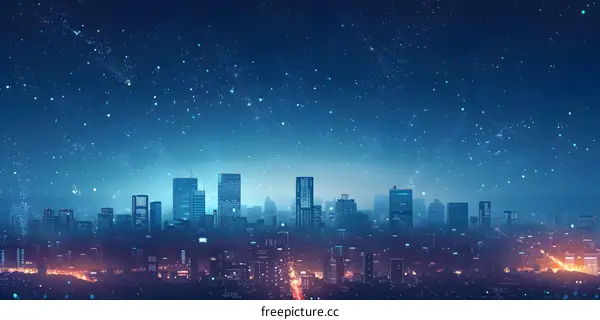 City at night