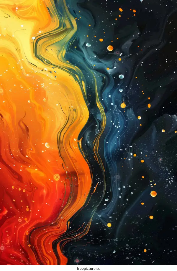 Colorful Oil Painting