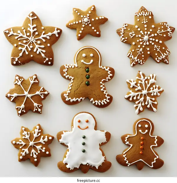 Christmas Gingerbread Cookies