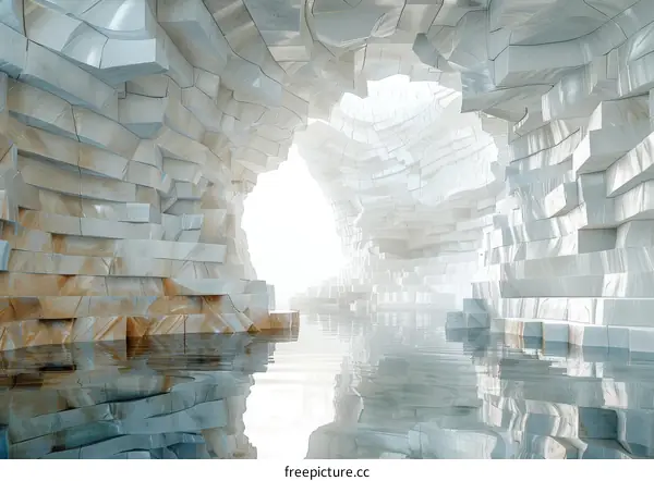 Mystical Ice Cave: Frozen Wonderland