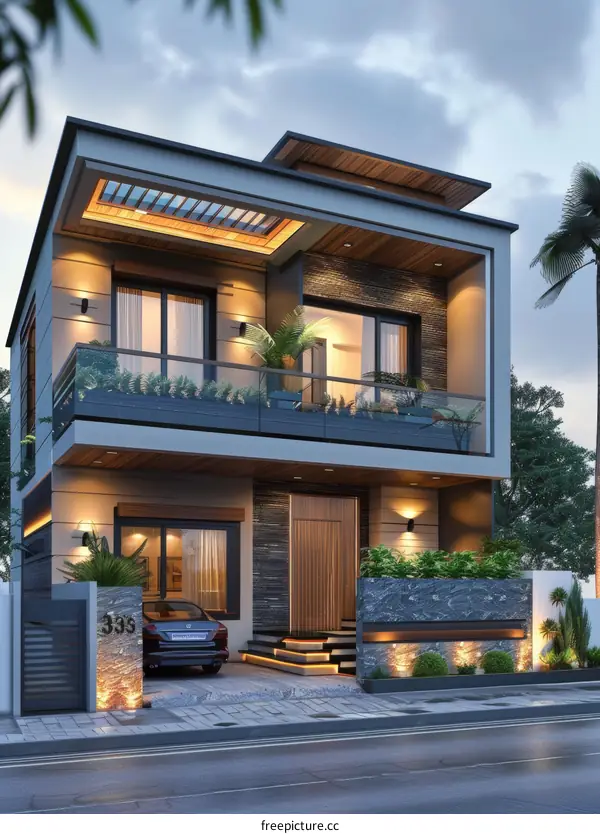 Modern Architectural Design Exterior of a House