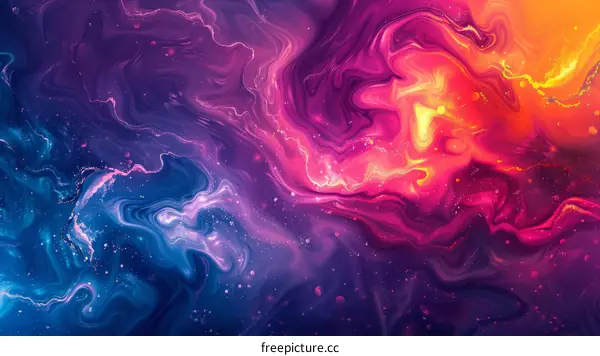 Trance-Inducing Liquid Marble: A Mesmerizing Kaleidoscope of Colors