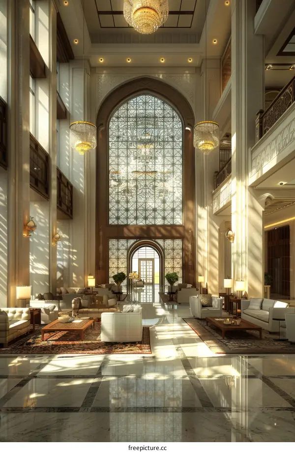 Luxurious Grand Lobby Interior Design