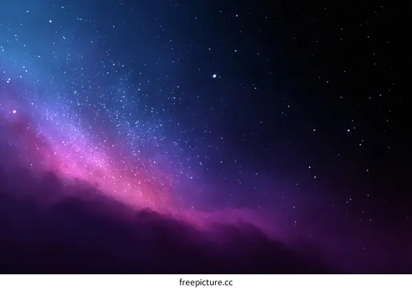 Stunning Space Nebula Night Sky