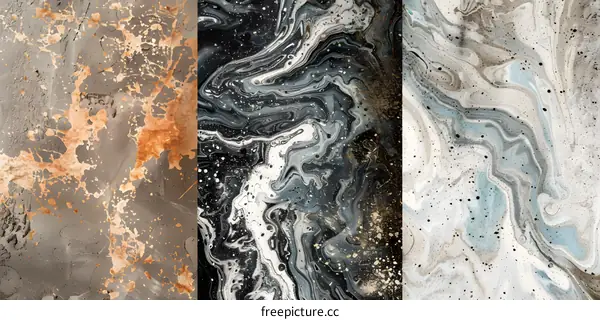 Abstract Background with Marble Texture