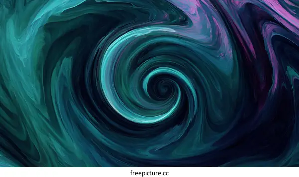 Abstract Swirling Color Design