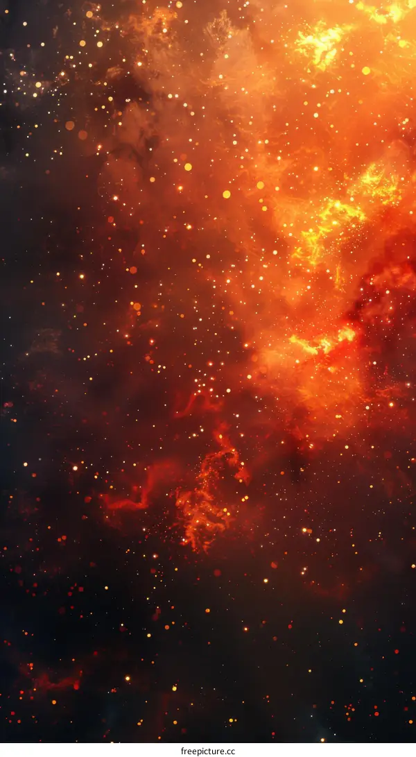 Awesome Nebula in Deep Space