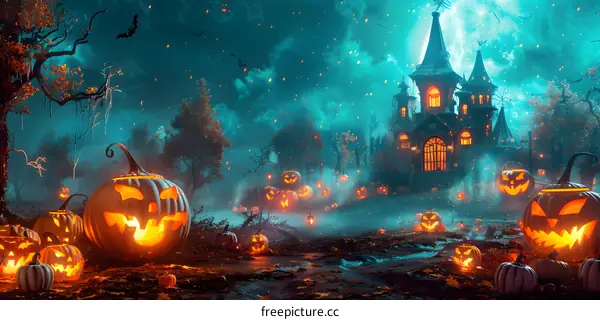 Halloween Pumpkin Jack-o-lantern