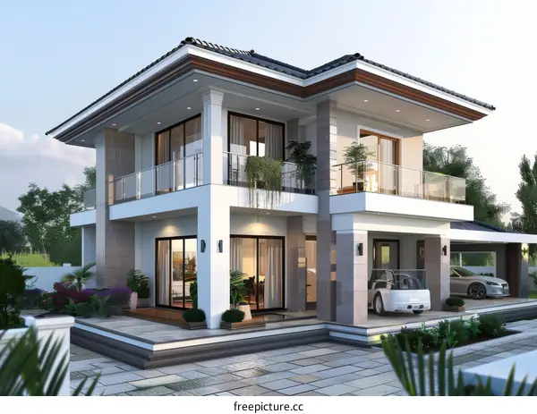 Modern Minimalist Villa