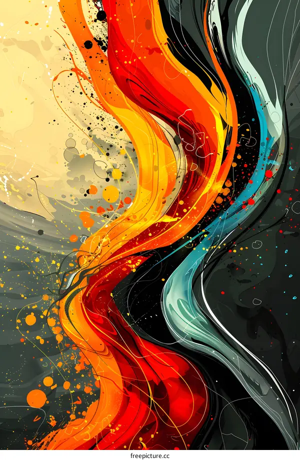 Colorful Abstract Painting