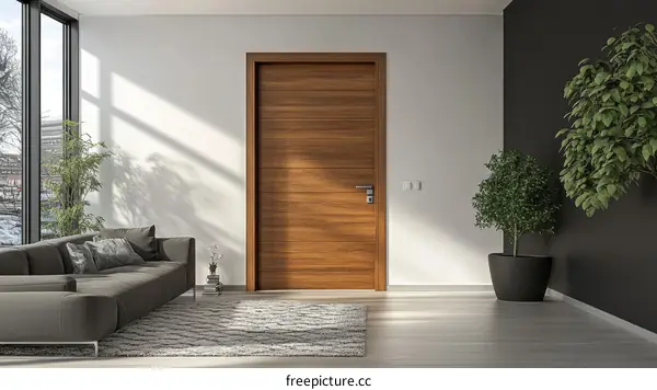 Modern Wooden Door Interior Design