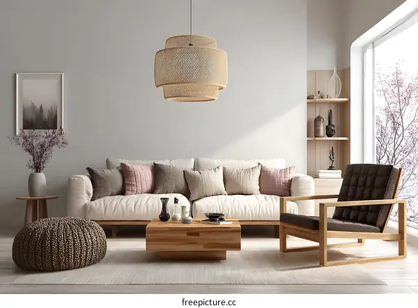 Modern Minimalist Living Room Interior Design