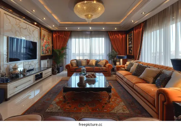 Luxury Living Room Interior Design