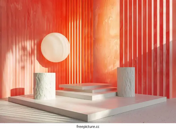 Modern Minimalist Product Display Studio Interior Design