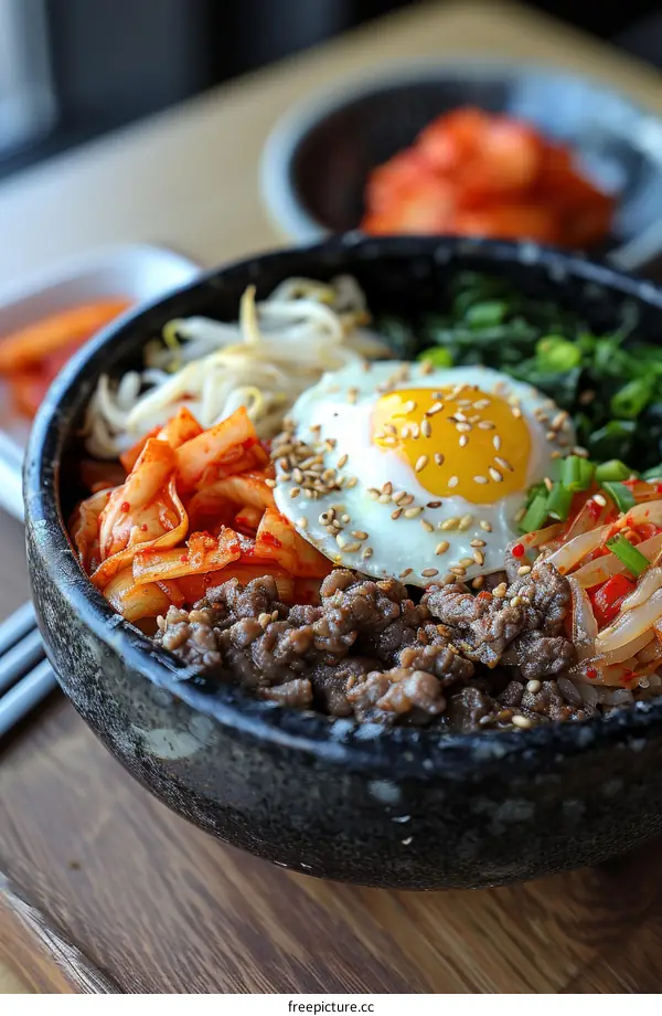 Korean Bibimbap: A Colorful & Delicious Bowl of Rice