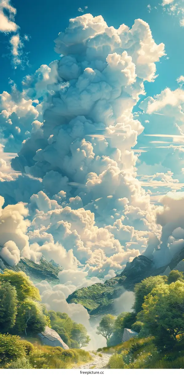 The Clouds in the Mountains