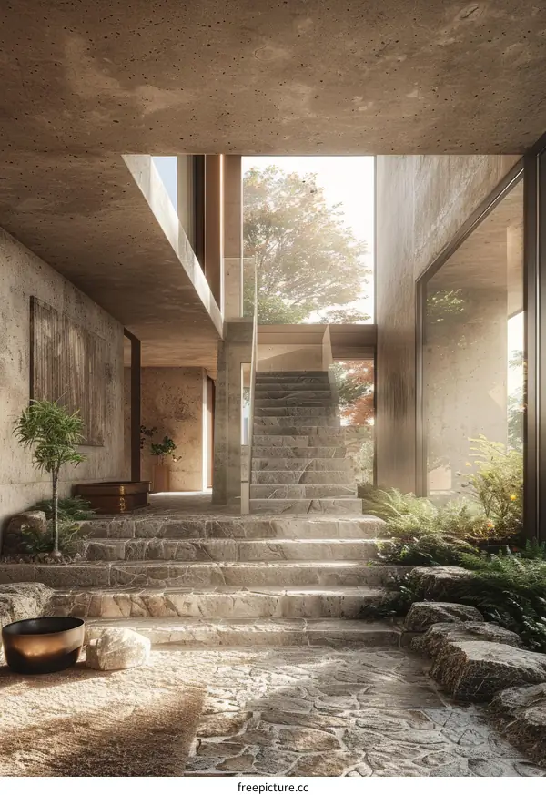 Nature's Harmony with Architectural Beauty