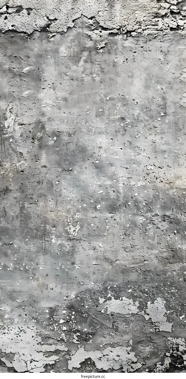 Grey Concrete Wall Texture Background