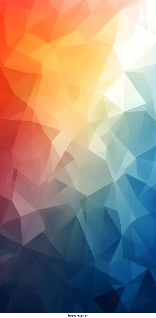Abstract Colorful Geometric Background