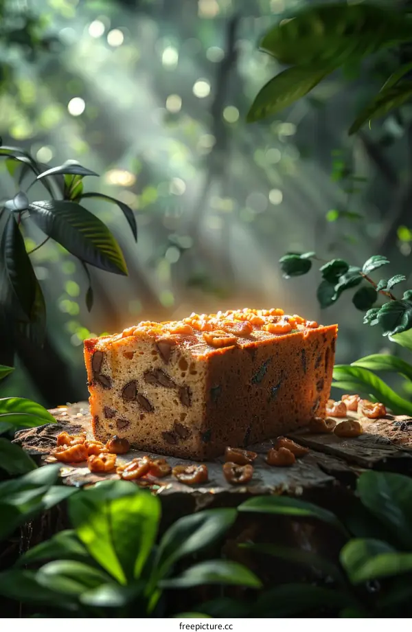 A Scrumptious Cake in the Enchanting Forest