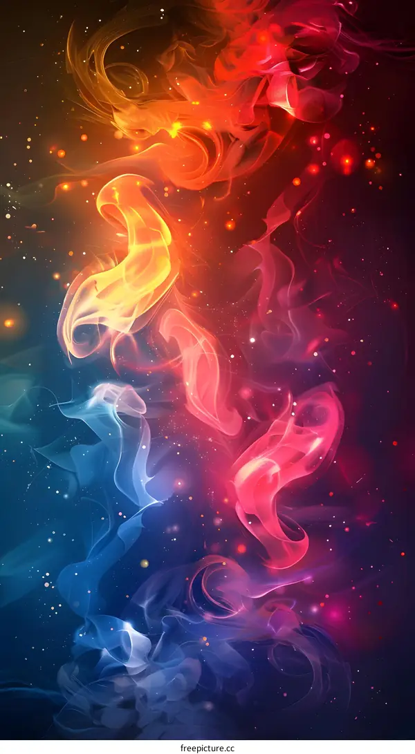 Colorful Flames