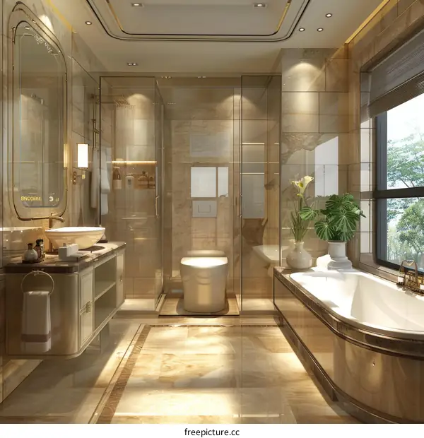 Luxury Modern Bathroom Interior Design