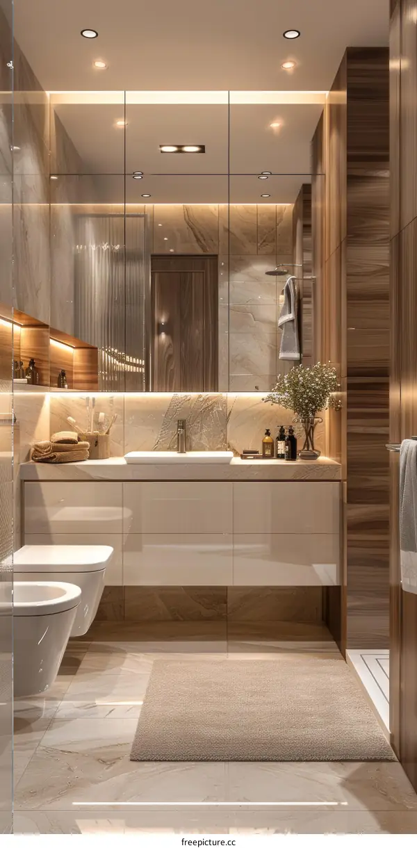 Modern Luxury Bathroom Interior Design