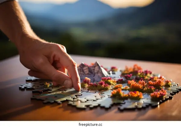 Fitting the Final Piece of a Mountain Puzzle