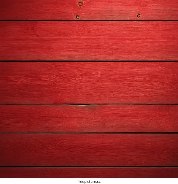 Red Wood Plank Texture Background