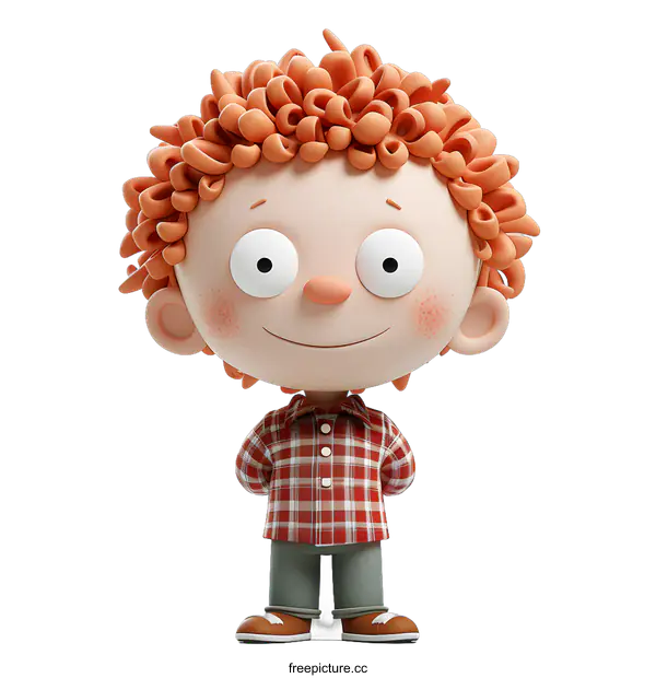 [Transparent Background PNG]3d cartoon character