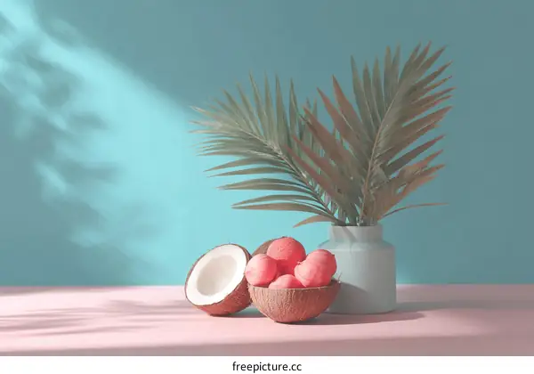 Summer Tropical Fruit Still Life Photography