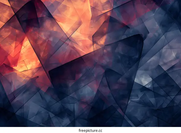 Abstract illustration of geometric shapes