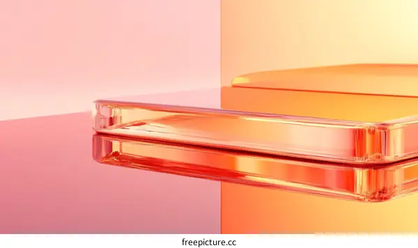 Abstract Geometric Product Display Stage