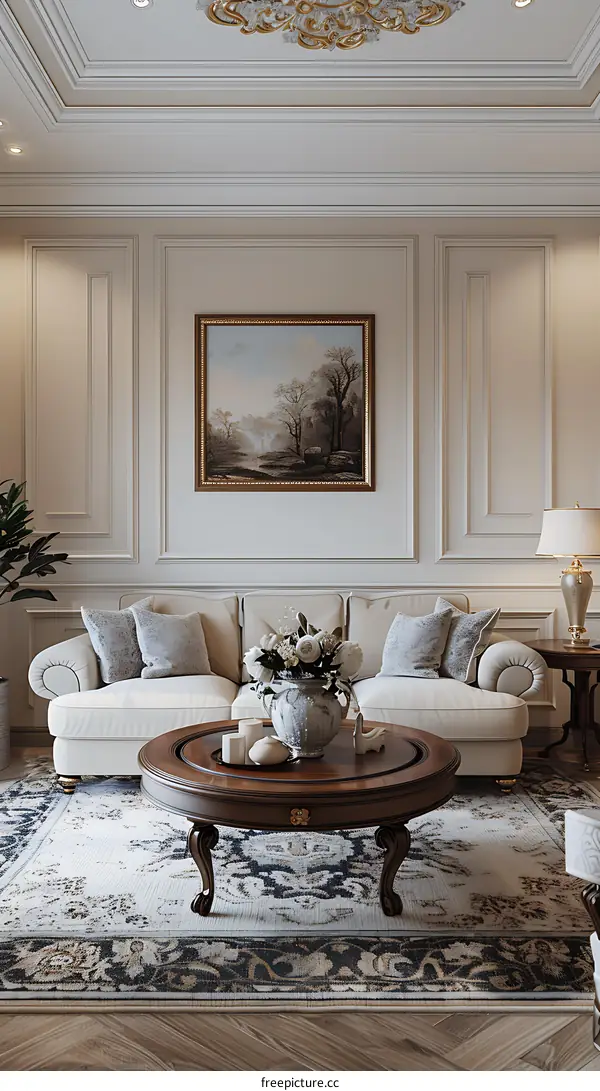 European-style living room