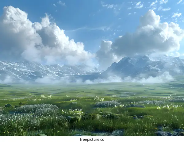 Vast Grassland Landscape