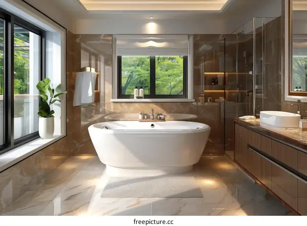 Luxury Modern Bathroom Interior Design