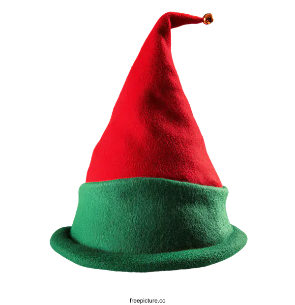 [Transparent Background PNG]Christmas Elf Hat Close Up
