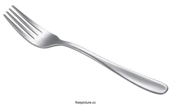 [Transparent Background PNG]Modern Stainless Steel Fork Design