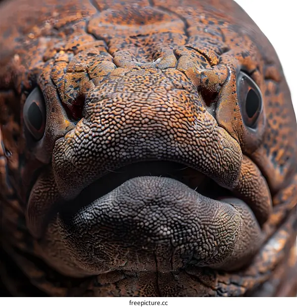Moray Eel Close Up