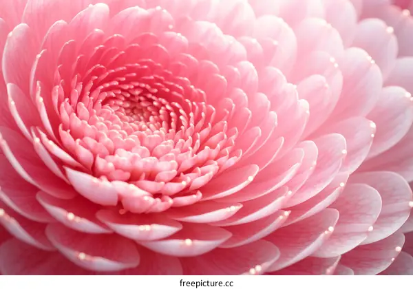 Pink camellia flower petals