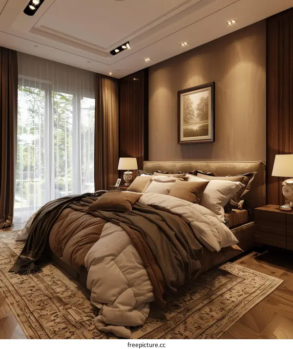 Bedroom Interior with Modern Design
