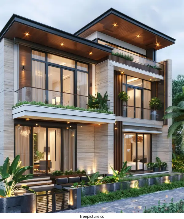 Modern Elegant House Exterior Design