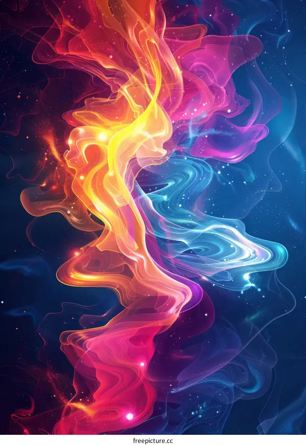 Colorful Flames