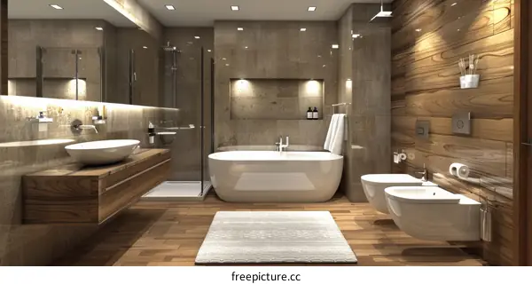 Modern Luxury Bathroom Design
