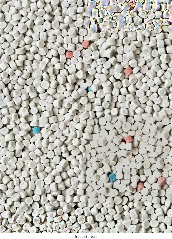 tiny plastic pellets